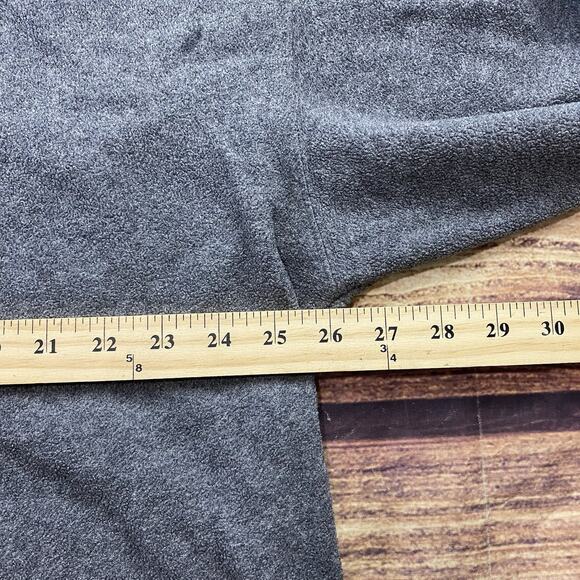 Looney Tunes Vintage 90s Warner Brothers Embroidered Fleece Hoodie Grey L/XL - Picture 11 of 12